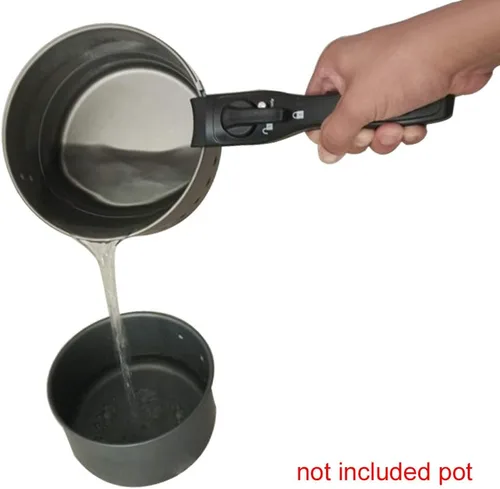 Vista 4 de Mango extraíble para olla, clip para olla, bandeja de agarre desmontable extraíble adecuada para diferentes accesorios de olla de cocina
