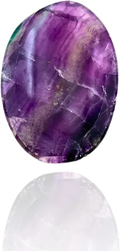 Vista 52 de GEMSCITE Piedras antiestrés del pulgar metafísicas con gemas preciosas para sanación con cristales Reiki, para hombres y mujeres, regalo Feng Shui