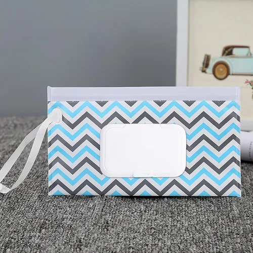 Vista 3 de Paquete de 4 bolsas reutilizables para toallitas portátiles, dispensador de toallitas húmedas recargable, contenedor ligero de viaje para toallitas