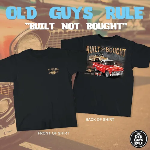 Vista 2 de OLD GUYS RULE Camiseta gráfica para hombre, Shelby Look Good, día del padre, regalo de cumpleaños, divertida camiseta novedosa para los amantes