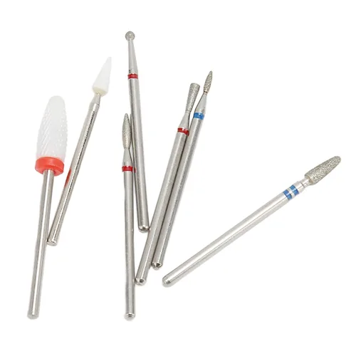 Vista 6 de Brocas de carburo de tungsteno para uñas, cabeza de molienda de uñas, brocas de carburo de tungsteno para uñas, brocas de carburo de tungsteno