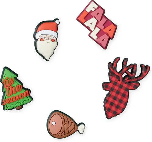 Vista 2 de Crocs Jibbitz - Paquete de 13 dijes navideños para zapatos Jibbitz
