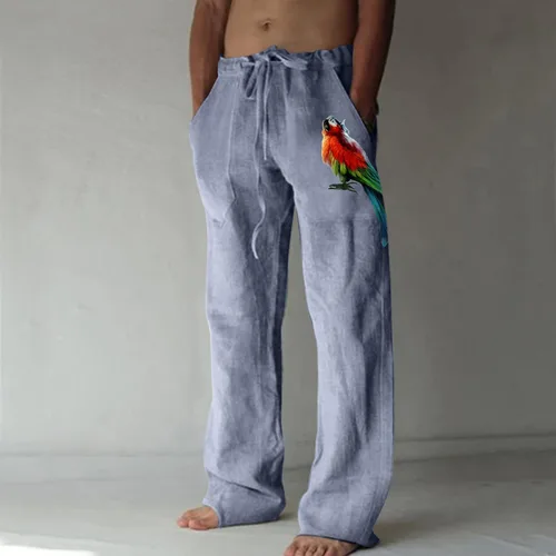 Vista 3 de Pantalones cargo de pierna recta para hombre pantalones de pana de ajuste holgado para hombre pantalones chinos casuales para hombres tarjetas