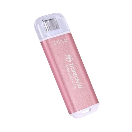 Vista 20 de Transcend ESD310 SSD externo de 2 TB, hasta 1,050 MB/s, unidad USB dual para iPhone17,16,15, iPad y Mac/Tesla/Steam Deck/ROG Ally/MSI Rosa
