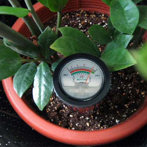 Vista 2 de Medidor de pH de suelo, medidor de sensor de humedad del suelo, probador de pH del suelo, kits de herramientas de jardinería para plantas, árboles