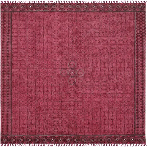 Vista 26 de Kilim Dhurrie - Alfombra de algodón de 2 x 3 pulgadas, diseño geométrico de 0.19 pulgadas, fácil de lavar a mano, lavable a mano, alfombra