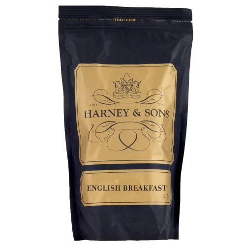 Vista 2 de Harney & Sons Té de desayuno inglés, bolsa de 16 onzas de té negro suelto