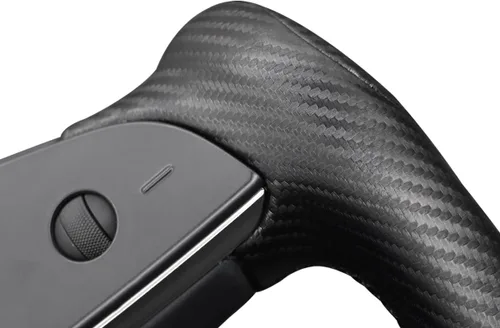 Vista 5 de MEWANT Fundas de volante para volante estilo yugo para Tesla Model S 2021-2023/Model X 2021-2023