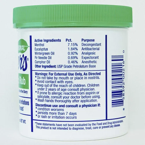 Vista 3 de Unkers - Frote terapéutico para dolor en las articulaciones, dolores musculares, crema para quemar o calmar la tos, 13.5 onzas