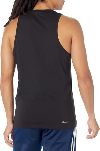 Vista 2 de adidas Men's Training Essentials Feel Ready Logo Sleeveless T-Shirt