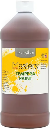 Vista 29 de Handy Art Little Masters - Pintura al temple de 16 onzas, color negro, 201-755