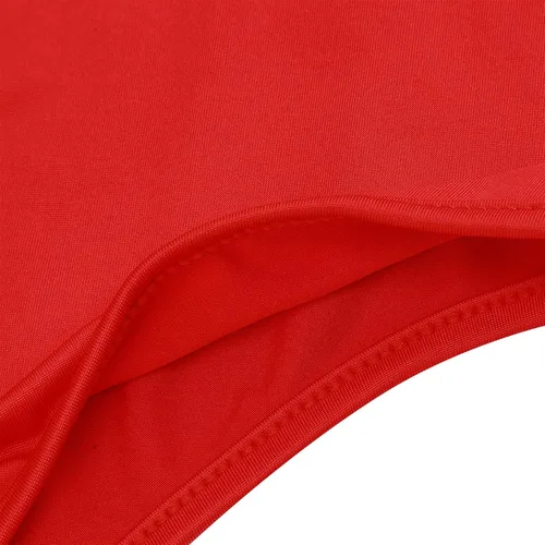 Vista 7 de Kshcf Body de manga corta para mujer con cuello redondo corto y elástico