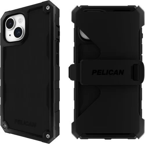 Vista 9 de Pelican Shield Series - Funda para iPhone 13/14 de 6.1 pulgadas [compatible con MagSafe] [protección contra caídas de grado militar de 21 pies]
