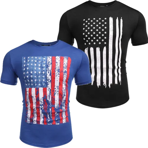 Vista 4 de COOFANDY Camiseta de entrenamiento muscular para hombre, camiseta de gimnasio de culturismo, manga corta, negra