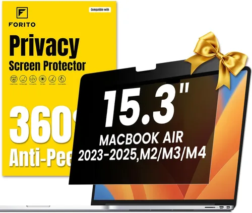 Vista 12 de F FORITO Protector de pantalla de privacidad de 360° compatible con MacBook Pro de 13 pulgadas (2016, 2017, 2018, 2019, 2020, 2021, 2022, M1, M2)