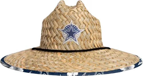 Vista 91 de FOCO - Sombrero de paja con logotipo de equipo universitario de NCAA y estampado floral para hombre
