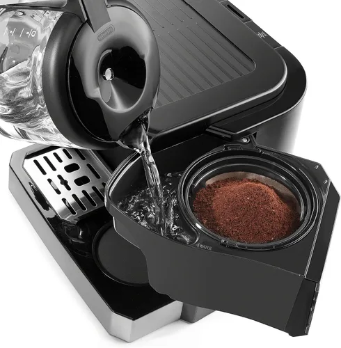 Vista 3 de De'Longhi Combinación de cafetera y máquina de café especial de todo en uno + Máquina de leche ajustable avanzada para Cappuccino & Latte +