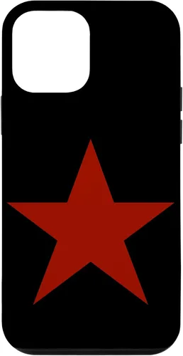 Vista 16 de Cyber Y2K Red Star On Black Front Retro Aesthetic Vintage Case for iPhone 16