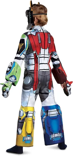 Vista 2 de Voltron - Disfraz de lujo, multicolor, grande (10-12)