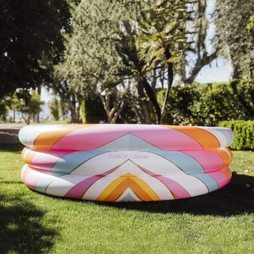Vista 5 de FUNBOY & Malibu Barbie - Piscina inflable de lujo para niños, perfecta para una fiesta de verano en la piscina, mediana