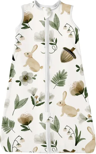 Vista 7 de TotAha Toddler Sleep Sack 2T-4T 0.5 TOG Wearable Blanket Sleeping Bag Safari de África