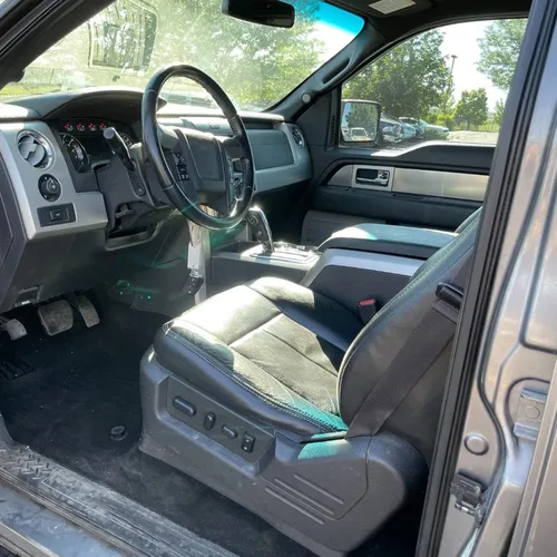 Vista 4 de Compatible con 2009 2010 2011 2012 2013 2014 Ford F-150 Carcasa de Conmutador de Asiento del Conductor Delantero Panel de Cubierta de la Moldura
