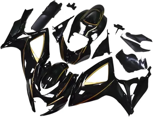 Vista 38 de Kit completo de carenado de inyección para Suzuki GSXR600 GSXR750 2006 2007 K6 06 07 GSXR 600 GSXR 750 GSX-R600 GSX-R750 motocicleta ABS plásticos