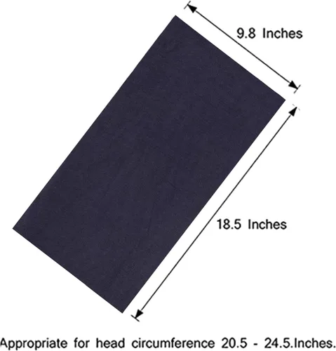 Vista 3 de Cutewing Pañuelos de tubo para la cabeza, sin costuras, polaina para el cuello, máscara facial, bufanda mágica, diadema, pasamontañas, máscaras