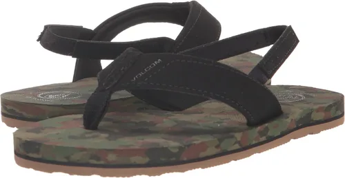 Vista 7 de Volcom Sandalias Victor unisex para niños grandes y jóvenes