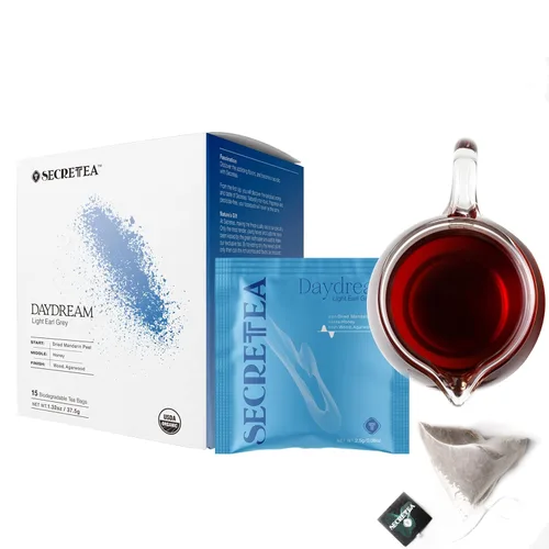 Vista 9 de Té suelto Pu-erh de cacao orgánico I POWERFUL Detox Immune I Heart & Digestion Support, paquete a granel de 12 oz Por T SECRETEA, Treasure Box