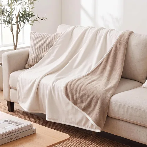 Vista 13 de Manta impermeable para perros pequeños, a prueba de fugas, manta reversible para sofá, cama, protector de muebles lavable a máquina, 25 x 35