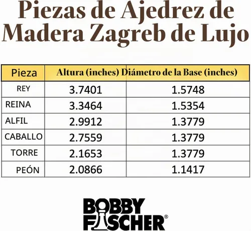 Vista 7 de Bobby Fischer Zagreb - Juego de ajedrez de ebonizado y boj con 3.75 pulgadas King - Piezas de ajedrez de madera ponderadas de alta calidad, juego