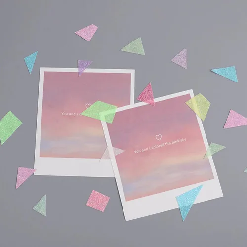 Vista 5 de LOGOFUN Juego de 12 rollos de cinta washi con purpurina, cinta adhesiva colorida para manualidades, manualidades, álbum de recortes (0.591 in)