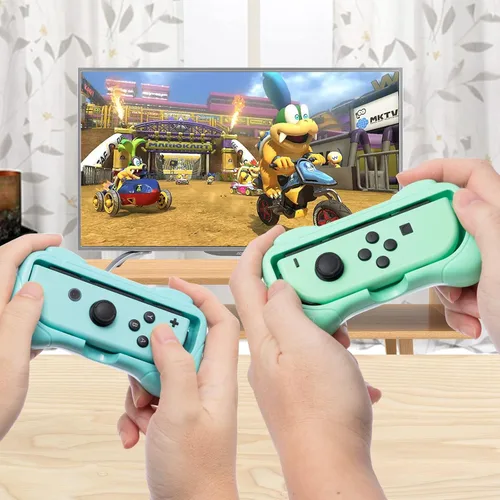 Vista 4 de ECHZOVE Switch Wrist Bands, 2 in 1 Wrist Straps for Switch Dance 2023 2022 2021 2020 Game