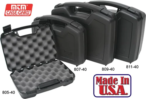 Vista 5 de MTM 805-Estuche para pistola individual de hasta 4 pulgadas con cañón de revólver, fabricado en Estados Unidos