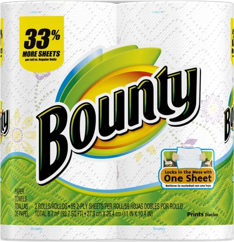 Vista 17 de Bounty 76213 Toallas de papel, seleccione un tamaño, 138 hojas de 2 capas, paquete de 2 unidades, cantidad 6