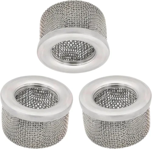 Vista 10 de Paquete de 4 filtros de filtro de entrada de bomba de acero inoxidable 181-072 para pulverizadores de pintura sin aire Graco