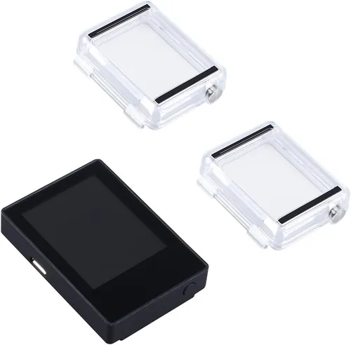 Vista 5 de Suptig Pantalla LCD de 2.0 pulgadas LCD BacPac pantalla no táctil para Gopro Hero 4 Hero 3+ Hero 3 Hero 2 con cubierta trasera impermeable