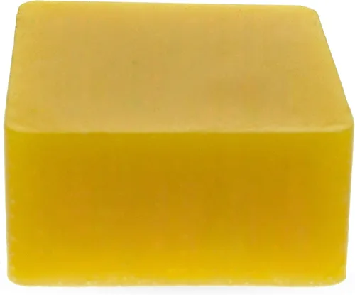 Vista 2 de Cera de abeja cuadrada triple filtrada amarilla 0.4 oz