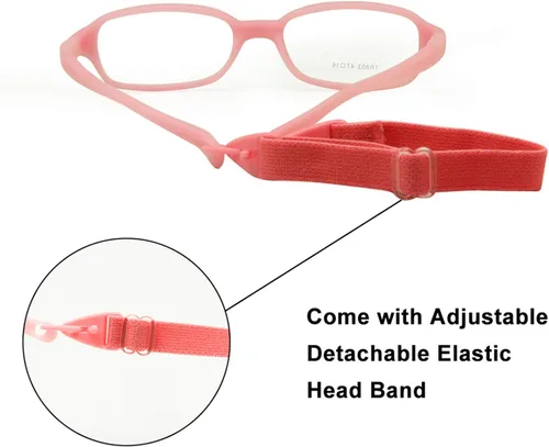 Vista 5 de Marco universal para gafas ópticas para niños sin atornillar tamaño curvo 4716