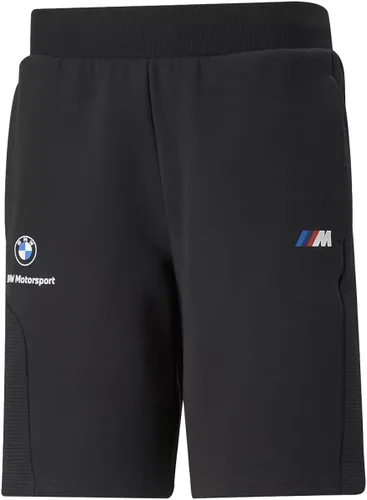 Vista 4 de PUMA Hombres BMW MMS Sweat Shorts Casual Casual Bolsillos - Negro