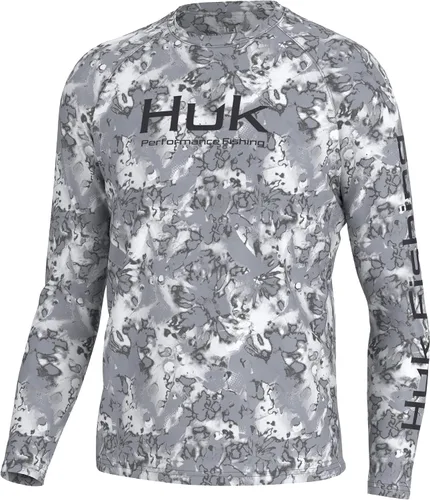Vista 31 de HUK Camiseta de pesca de manga larga ventilada Pursuit para hombre (+30 UPF)
