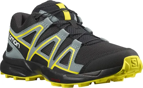 Vista 2 de Zapatillas de running Salomon Speedcross J Trail Ciruela CaspiaAzul de Noche