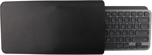 Vista 2 de GuardV Serie de piel sintética para teclado Logitech MX Keys Mini - Funda protectora