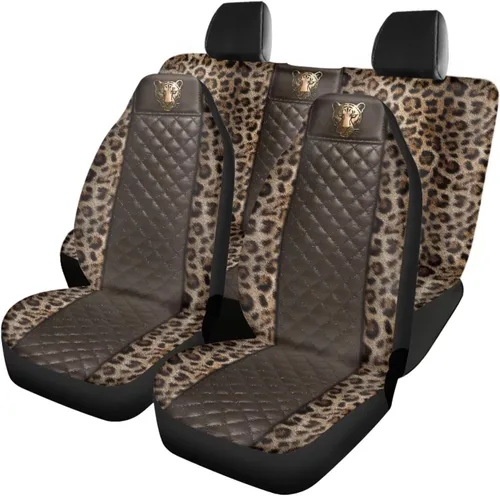 Vista 41 de Howilath 250 USA Anniversary - Juego de 4 fundas de asiento de automóvil de ajuste universal para asientos delanteros y traseros para uso en todas