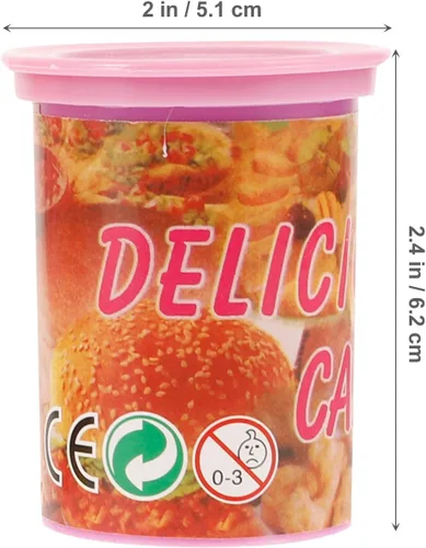 Vista 3 de Toyvian Juguete de serpiente con papas fritas, paquete de 3 juguetes de serpiente para saltar de primavera, juguete reutilizable para adultos, broma