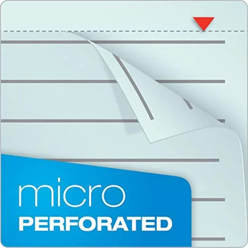 Vista 4 de Tops Prism 6 x 9 Gregg Ruled Steno Cuaderno, 80 perforadas hojas/libro, Azul 80