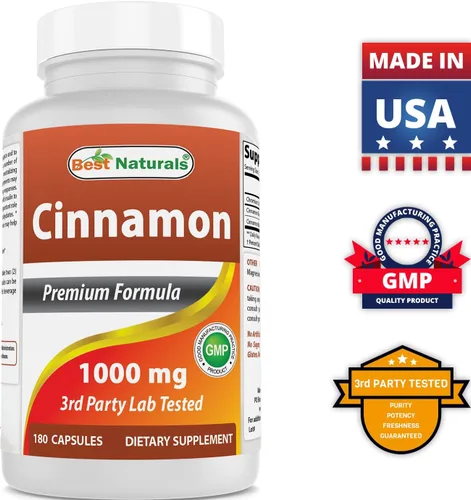 Vista 6 de Canela 1000 mg y glicinato de magnesio 425 mg