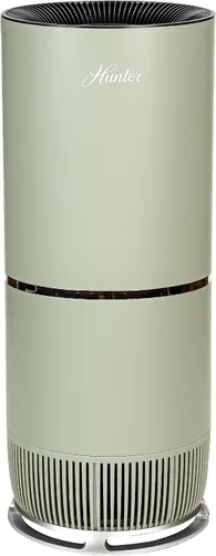 Vista 11 de Hunter Fan Company HP670 True HEPA - Purificador de aire para alergias, elimina el polvo, el humo, el moho y el polen, cubre hasta 195 pies Negro