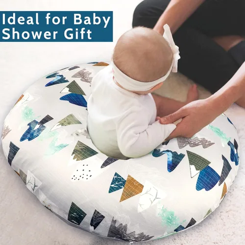 Vista 6 de Funda para almohada de lactancia TANOFAR, funda de almohada de lactancia neutral para bebés niños y niñas, funda de almohada de lactancia ultra